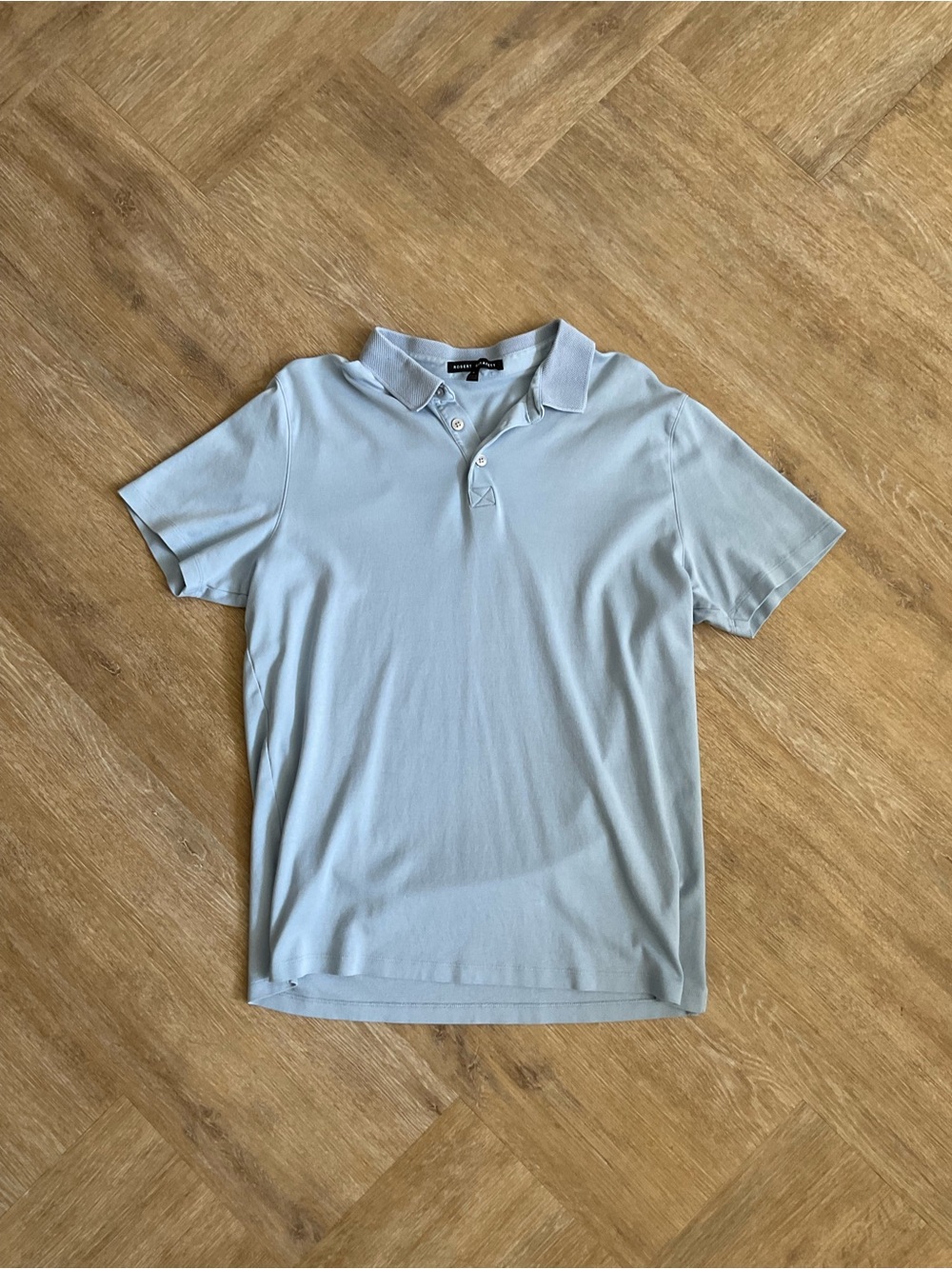 Robert Barakett Pale Blue Men's Polo Shirt
